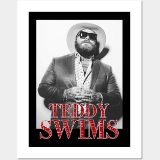 teddy swims Posters and Art